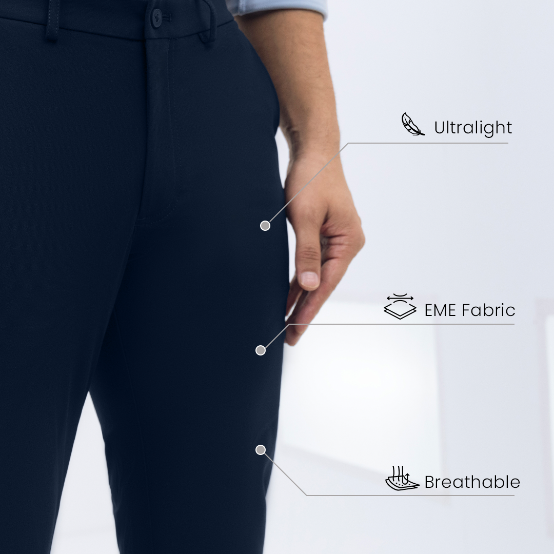 Navy Blue 2035 Workday Pants