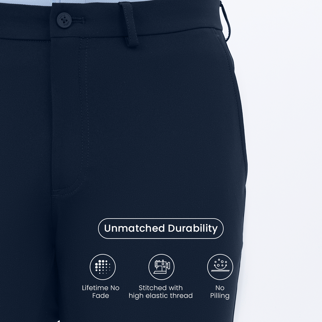 Navy Blue 2035 Workday Pants